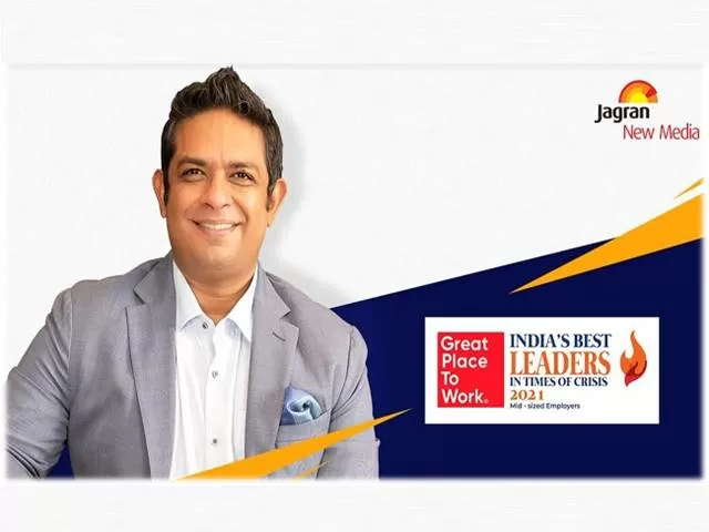 Jagran New Media's CEO Bharat Gupta - India's best leaders in 'Times of Crisis 2021'