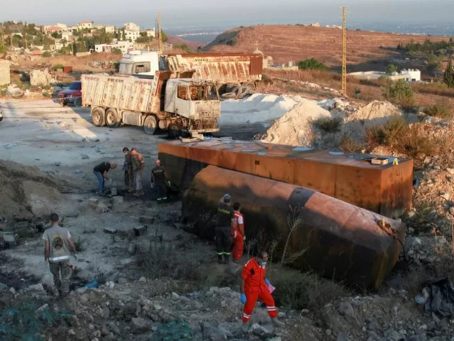 Fuel Tank Explosion in Lebanon