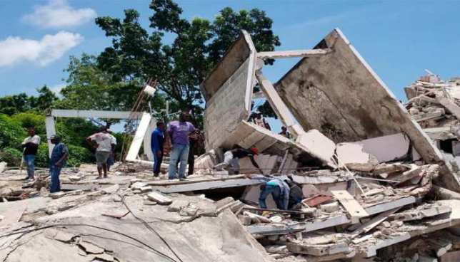 Haiti earthquake: Death toll in massive quake jumps to over 1200
