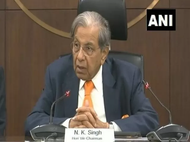 N K Singh, President of IEG Society, Source: ANI