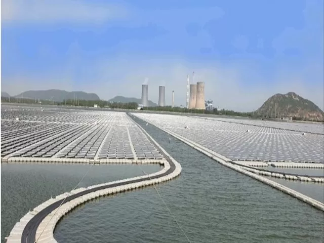 India’s largest floating solar PV project, Andhra Pradesh, Twitter/NTPC
