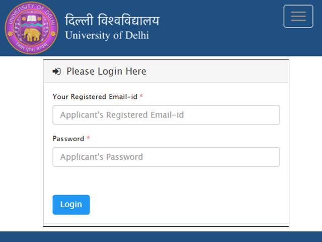 Du Pg Admission 2021 Application Process To End Today Register At Pgadmission Uod Ac In