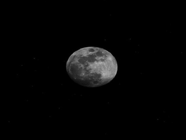Solar driven change on moon