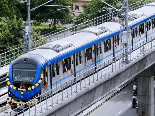 Metro Rail Network in Bengaluru