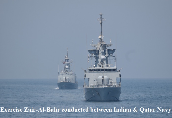 India and Qatar conducted second edition of bilateral maritime exercise Zair-Al-Bahr: All you need to know