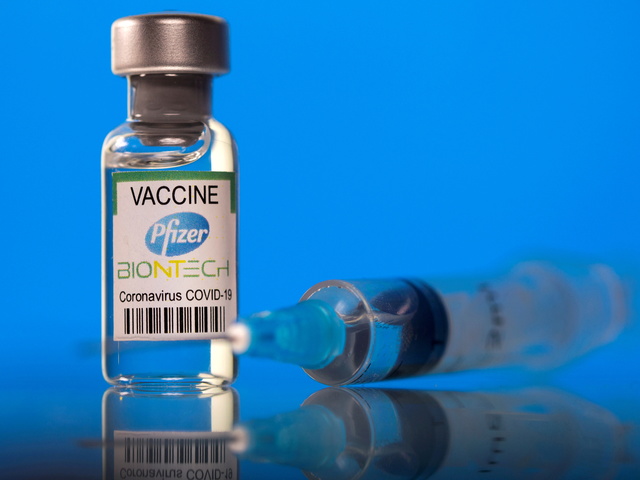 Pfizer-BioNTech COVID-19 vaccine, Source: Reuters