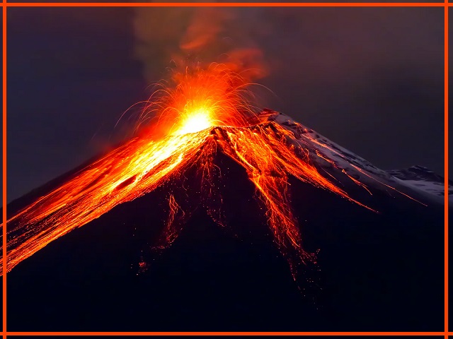 How do volcanoes play an important role in maintaining Earth's temperature?