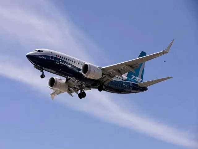 Boeing 737 Max jet, Source: Reuters