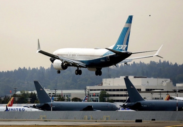 Boeing 737 Max jets