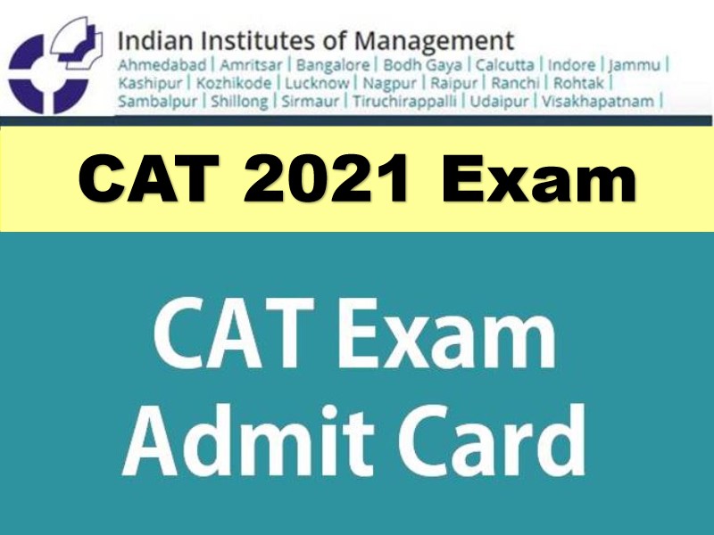 CAT 2021 Admit Card Released: Get IIM CAT Hall Ticket Download Link here