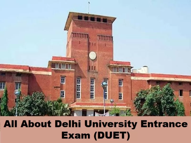 Delhi University Entrance Exam 2021