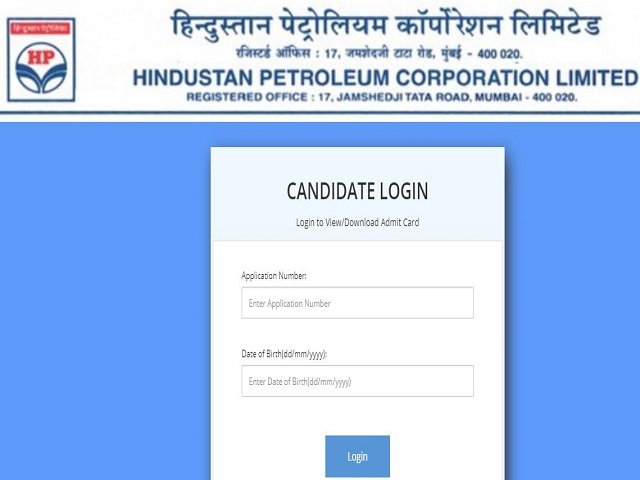 HPCL Admit Card 2021 for Engineer Released @hindustanpetroleum.com, Download Link Here