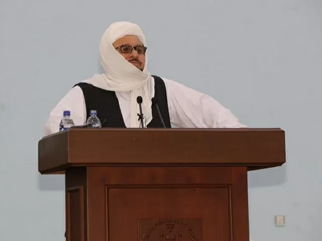 Taliban Higher Education Minister Shaikh Abdul Baqi Haqqani
