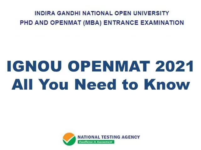 IGNOU OPENMAT 2021: Application, Registration, Important Dates