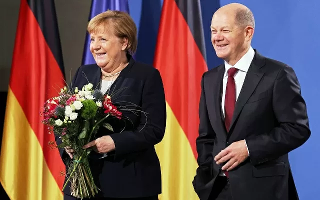 Germany’s Olaf Scholz takes over from Merkel as Chancellor