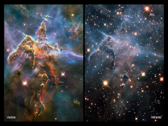 james webb images vs hubble