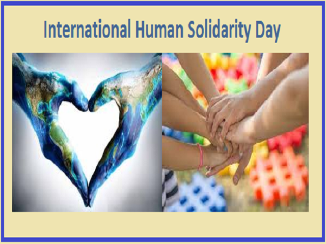 International Human Solidarity Day 