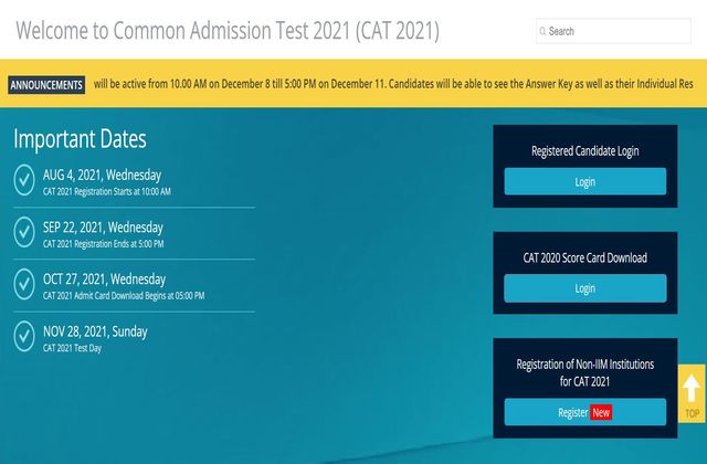 CAT 2021 Result Soon