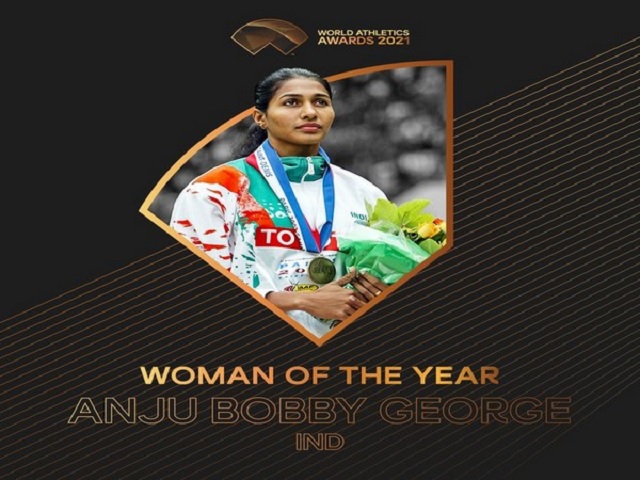 Anju Bobby George 'Woman of the Year'