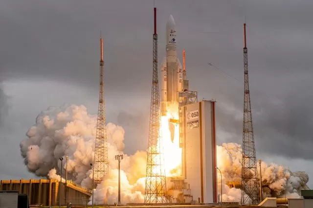 James Webb Space Telescope lifts off on historic mission
