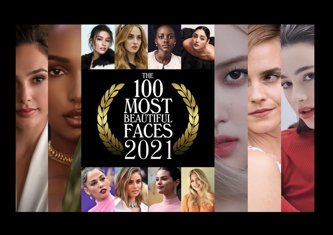 List of 100 Most Beautiful Faces of 2021