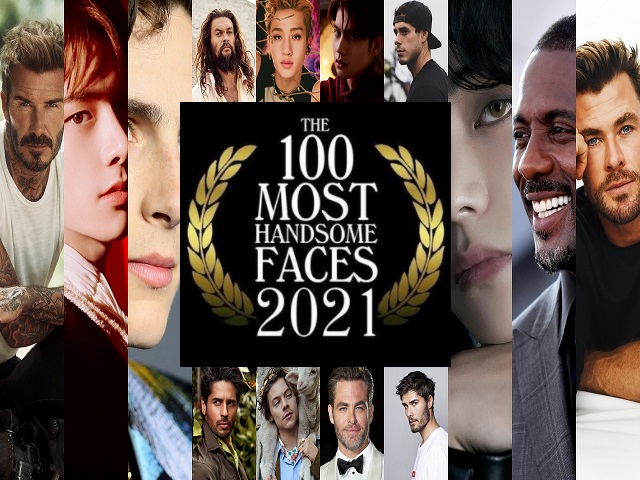List of 100 Most Handsome Faces of 2021