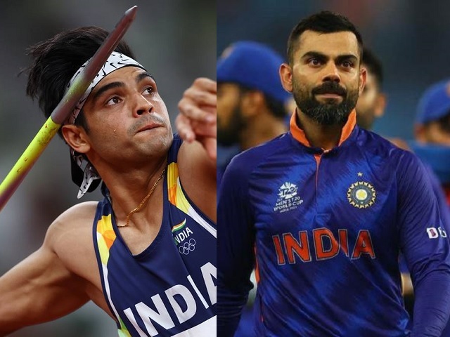 indian-personalities-in-news-2021-neeraj-chopra-virat-kohli-harnaaz