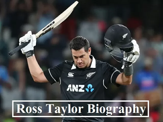 Ross Taylor Biography: Birth, Age, Parents, Wife, Education, Cricket ...