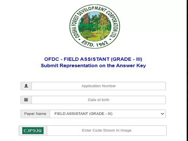 OFDC Field Assistant Answer Key 2021