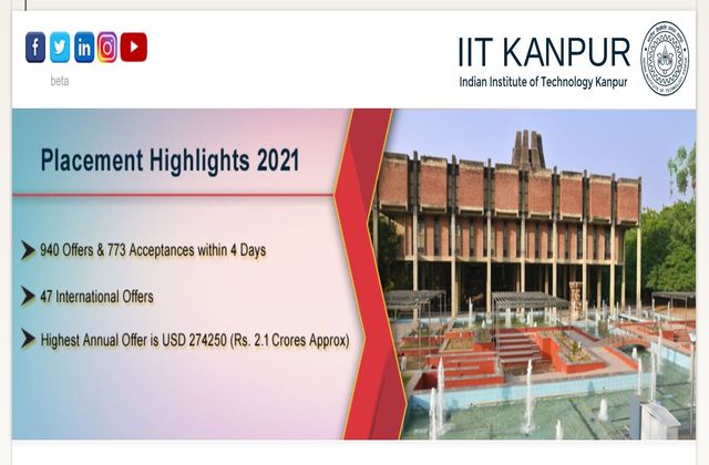 IME IIT Kanpur Placements 2021: Highest and Average Package, Top Recruiters