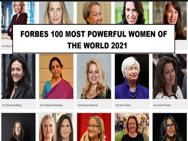 100 Most Powerful Women in Entertainment of 2021