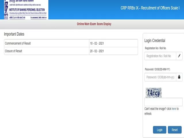 IBPS RRB PO Mains Score Card 2020-21 Out: Download Interview List For ...