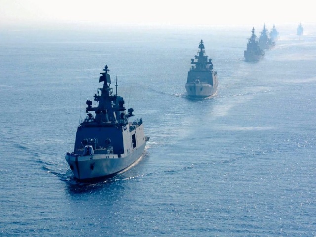 Indian Navy&#39;s largest exercise TROPEX-21 continues in Indian Ocean