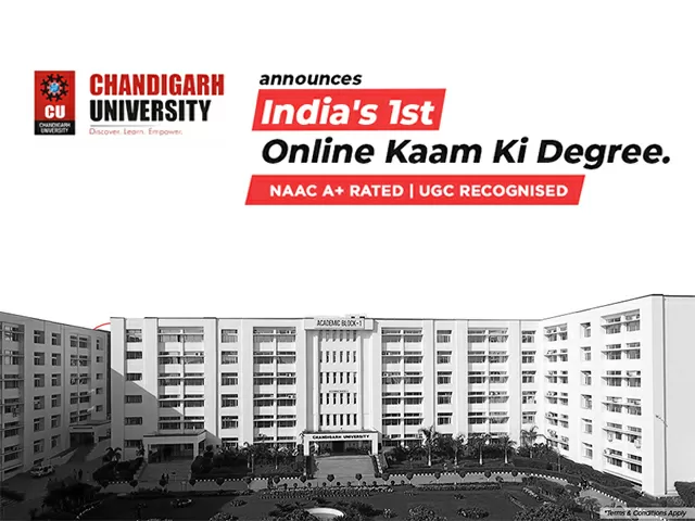 Get a #KaamkiDegree: Chandigarh University online degree programs focus on employability