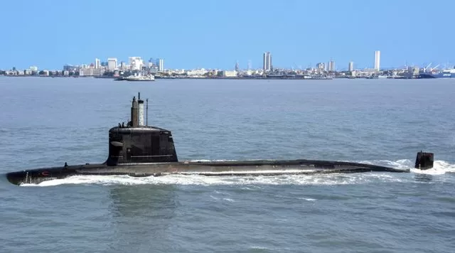 Indian Navy receives third Scorpene Submarine, to be commissioned as INS Karanj