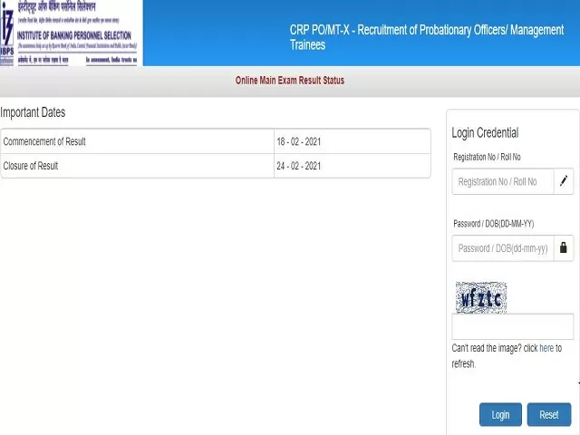 IBPS PO Mains Result