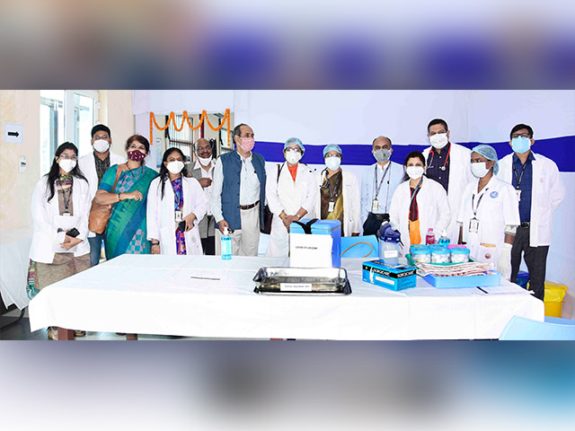 End of Wait - Covid-19 Vaccination Begins At IMS and Sum Hospital