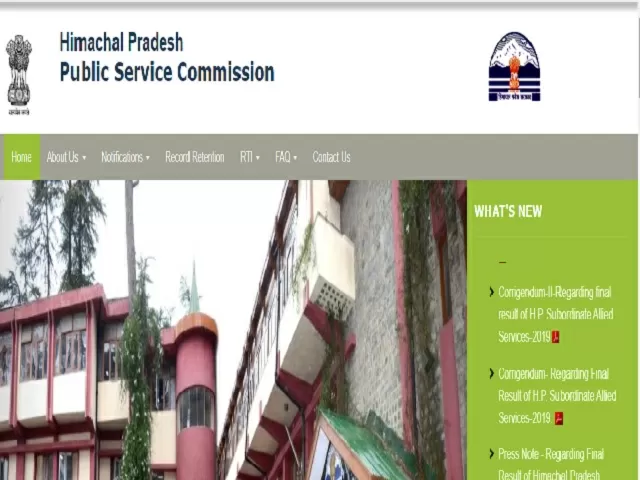 HPPSC HPAS Revised Interview 2019 Schedule