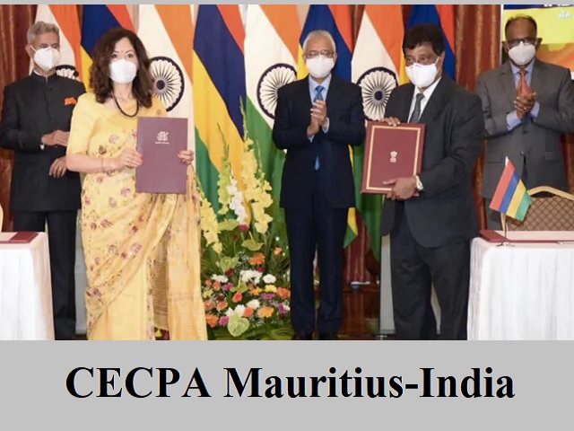 CECPA Mauritius-India