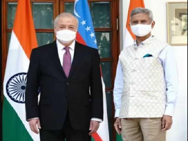 India-Uzbekistan Minister's meeting