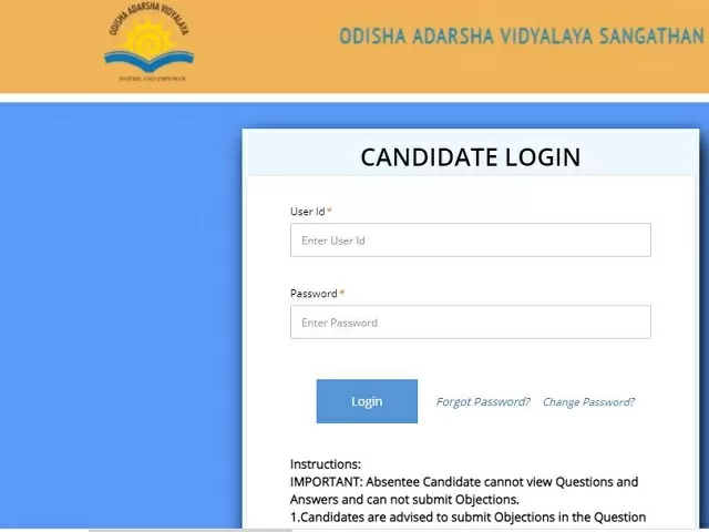 OAVS Answer Key 2021