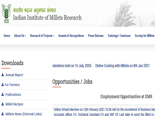 junior research fellow in hindi