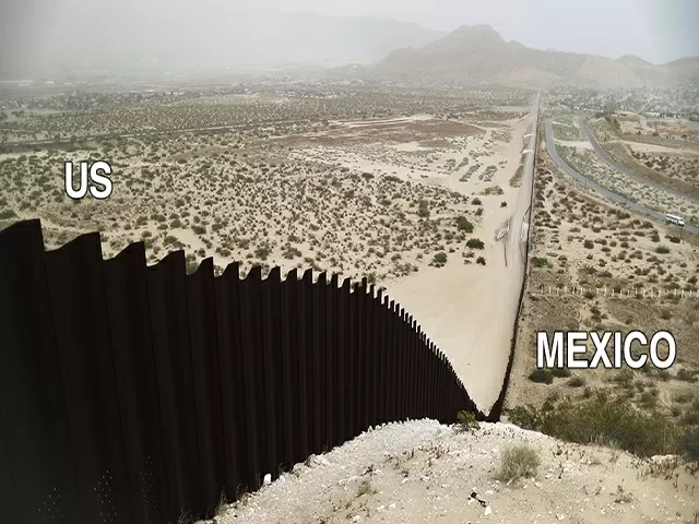 Border Wall | Image credit: BBC