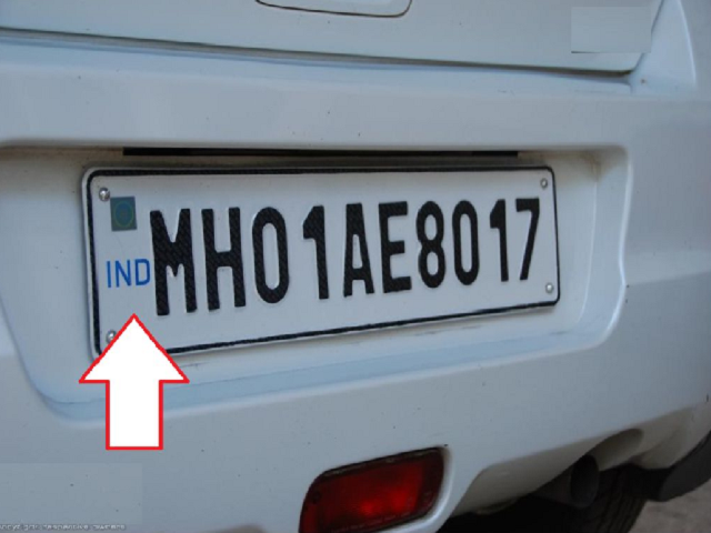 Why “IND” is written on Indian Vehicle number plates?