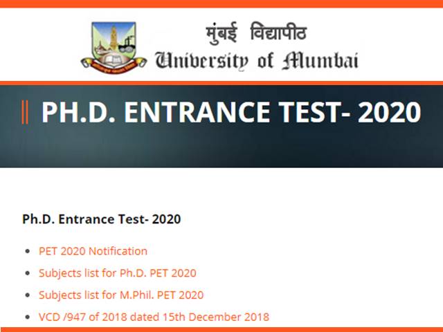 mumbai-university-pet-2020-to-be-held-on-28th-february-register-for-mu