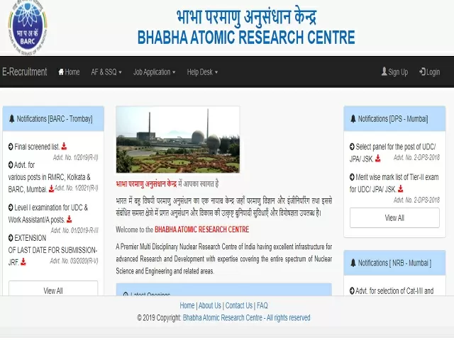 BARC Recruitment 2021: Apply for Nurse, Driver, Stipendiary Trainee and Other Posts