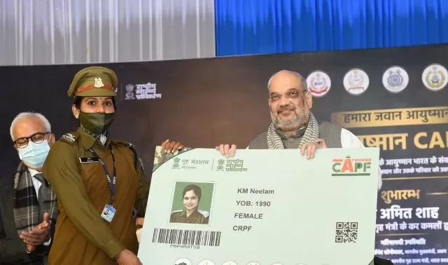 Government launches Ayushman Bharat Health Scheme for CAPF