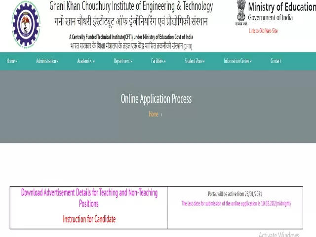 GKCIET Recruitment 2021: Apply for Professor, Foreman, Deputy Registrar & Other Posts
