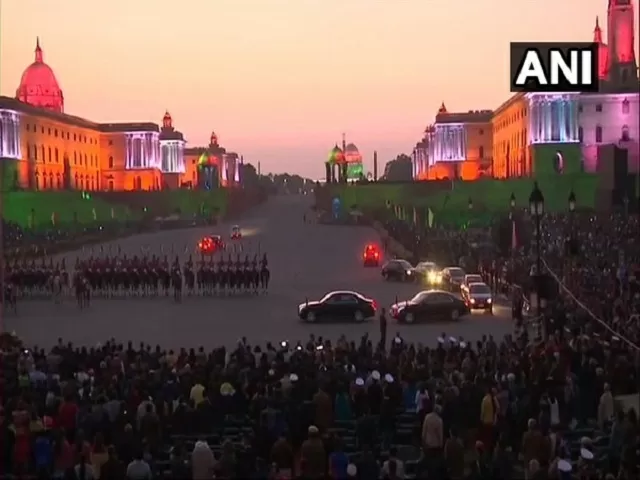 Beating Retreat ceremony