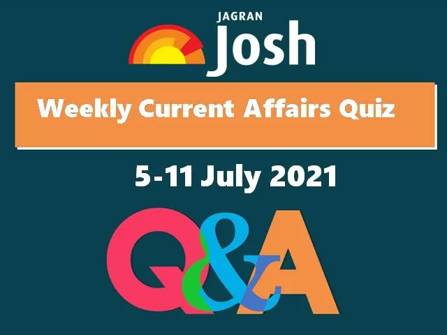 Weekly Current Affairs Quiz